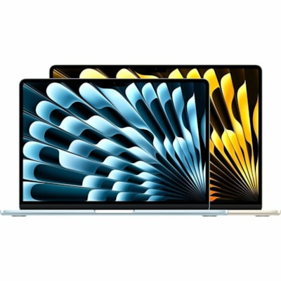 Apple MacBook Air MC7D4C/A 15.3" Notebook - Apple M4 - 24 GB - 512 GB SSD - English (US) Keyboard - Sky Blue - Apple M4 Chip - 2880 x 1864 - macOS Sequoia - Apple - True Tone Technology, In-plane Switching (IPS) Technology, Liquid Retina Display - Front Camera/Webcam - 18 Hours Battery Run Time - IE M4 D APPLE AVEC PROCESSEUR CEN TRAL 10 C URS ET PRO