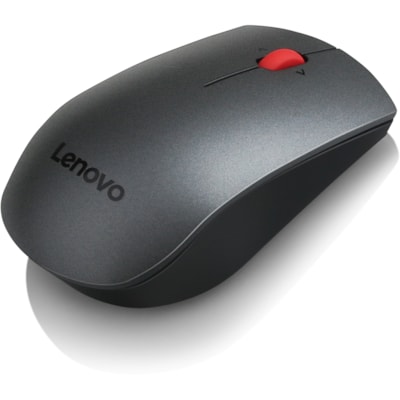 Lenovo Professional Wireless Keyboard and Mouse Combo - USB Wireless RF 2.40 GHz Keyboard - English (US) - Black - USB Wireless RF Mouse - Laser - 1600 dpi - Scroll Wheel - Black - Media Center Hot Key(s) - Symmetrical - AA - Compatible with PC SE 