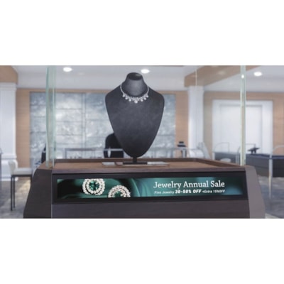BenQ 24" Smart Stretched Display BH2401 - 24" (609.60 mm) LCD - 2 GB - 1920 x 190 - Edge LED - 1000 cd/m² - HDMI - USB - SerialEthernet - Android 6.0 Marshmallow - Black  MNTR 