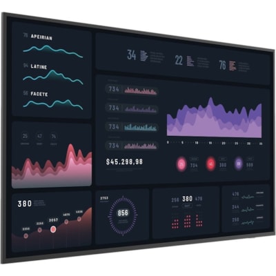 BenQ 75" 4K Smart Signage - ST7502 - 75" (1905 mm) LCD - 3 GB - 3840 x 2160 - Direct LED - 450 cd/m² - 2160p - HDMI - USB - SerialEthernet - Android 8.0 Oreo  MNTR 