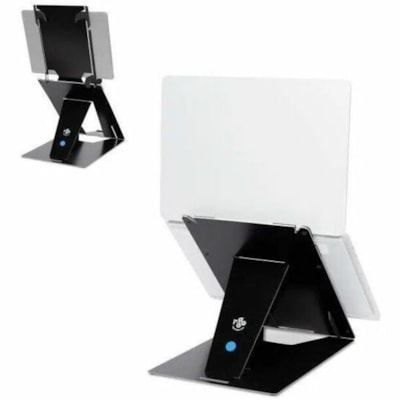 R-Go Riser Duo, tablet and laptop stand - black d Laptop Stand in one  Aluminu m Stand  Detachable