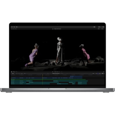 Apple MacBook Pro MK1A3LL/A 16.2" Notebook - Apple M1 Max - 32 GB - 1 TB SSD - English (US) Keyboard - Space Gray - Apple M1 Max Chip - 3456 x 2234 - macOS Monterey - Retina Display, True Tone Technology - Front Camera/Webcam - 21 Hours Battery Run Time - IEEE 802.11 a/b/g/n/ac/ax Wireless LAN Stand ESYST 