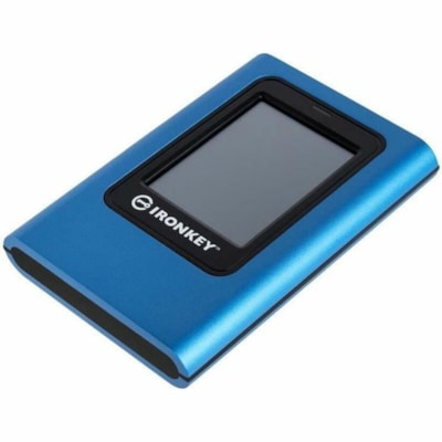 IronKey Vault Privacy 80 7.50 TB Portable Solid State Drive - External  - USB 3.2 (Gen 1) Type C - 256-bit AES-XTS Encryption Standard  