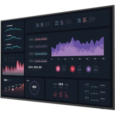 BenQ 75" 4K Smart Signage - ST7502 - 75" (1905 mm) LCD - 3 GB - 3840 x 2160 - Direct LED - 450 cd/m² - 2160p - HDMI - USB - SerialEthernet - Android 8.0 Oreo  MNTR 