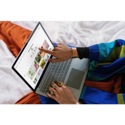 Microsoft Surface Laptop 5 13.5" Touchscreen Notebook - Intel Core i7 12th Gen i7-1265U - Intel Evo Platform - 16 GB - 512 GB SSD - Sage - Intel Chip - 2256 x 1504 - Windows 10 Pro - Intel Iris Xe Graphics - PixelSense - Front Camera/Webcam - 18 Hours Battery Run Time - IEEE 802.11ax Wireless LAN St 0SYST 