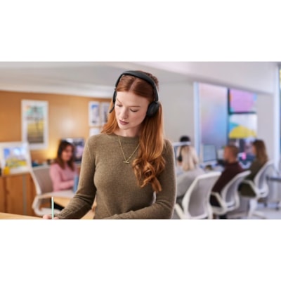 Jabra Evolve2 65 Flex Headset - Stereo - Wireless - Bluetooth - 98.4 ft (30 m) - 20 Hz to 20 kHz - On-ear - Binaural - Supra-aural - MEMS Technology, Noise Cancelling Microphone - Noise Canceling  