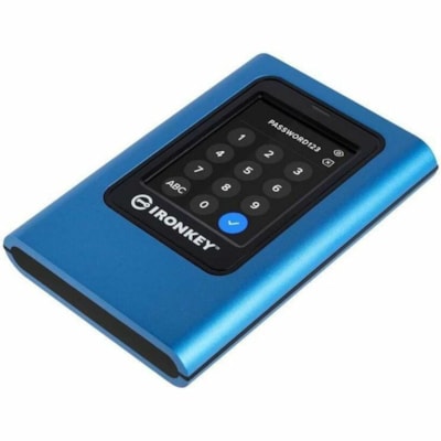 IronKey Vault Privacy 80 7.50 TB Portable Solid State Drive - External  - USB 3.2 (Gen 1) Type C - 256-bit AES-XTS Encryption Standard  