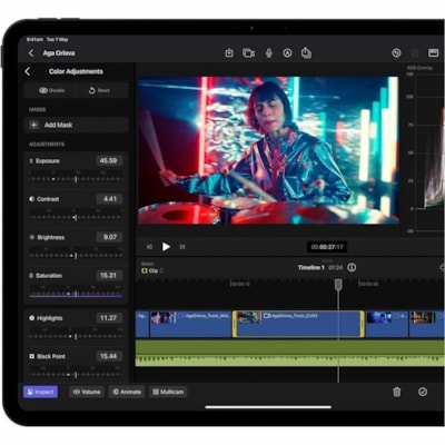Apple iPad Pro (5th Generation) A2836 Tablet - 11" - Apple M4 - 16 GB - 2 TB Storage - Space Black - M4 Deca-core (10 Core) 4.40 GHz - 2420 x 1668 - True Tone Technology, Ultra Retina XDR Display Display - 12 Megapixel Front Camera - 10 Hours Maximum Battery Run Time  SYST 