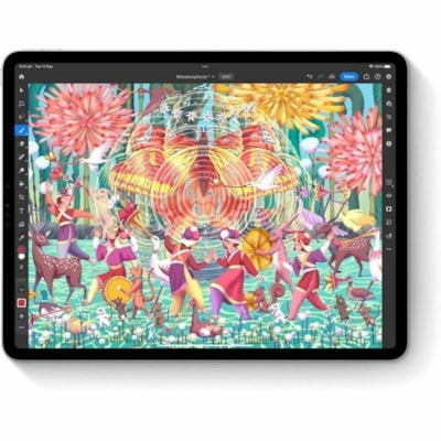 Apple iPad Pro (5th Generation) A2836 Tablet - 11" - Apple M4 - 16 GB - 2 TB Storage - iPadOS 17 - Silver - M4 Deca-core (10 Core) 4.40 GHz - 2420 x 1668 - True Tone Technology, Ultra Retina XDR Display Display - 12 Megapixel Front Camera - 10 Hours Maximum Battery Run Time  SYST 