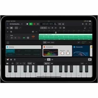 Apple iPad mini (2024) A2993 Tablet - 8.3" - Apple A17 Pro (3 nm) Hexa-core - 8 GB - 128 GB Storage - iPadOS 18 - Space Gray - A17 Pro Dual-core (2 Core) 3.78 GHz + A17 Pro Quad-core (4 Core) - 2266 x 1488 - Liquid Retina Display, True Tone Technology, In-plane Switching (IPS) Technology Display - 1 YSYST 