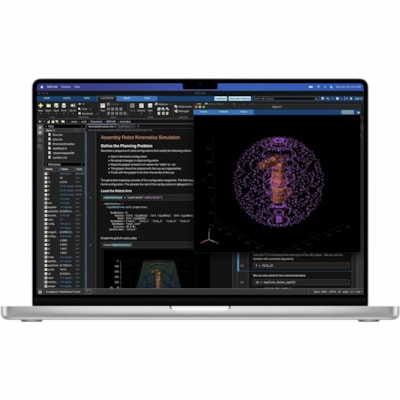 Apple MacBook Pro MW2X3LL/A 14.2" Notebook - Apple M4 - 16 GB - 1 TB SSD - English (US) Keyboard - Silver - Apple M4 Chip - 3024 x 1964 - macOS Sequoia - Apple - True Tone Technology, Liquid Retina Display - Front Camera/Webcam - 24 Hours Battery Run Time - IEEE 802.11ax Wireless LAN Standard  SYST 