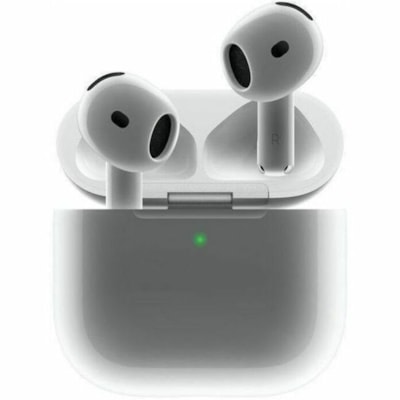 Apple AirPods 4 Earset - Siri - Stereo - True Wireless - Bluetooth - Earbud - Binaural - In-ear  WRLS 
