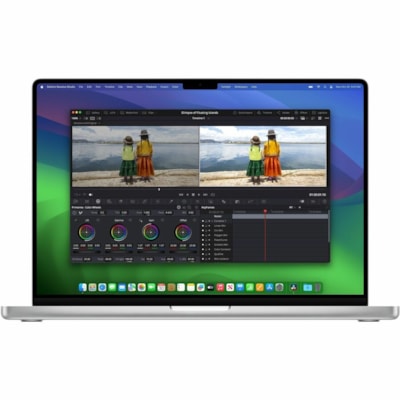 Apple MacBook Pro MW2W3C/A 14.2" Notebook - Apple M4 - 16 GB - 512 GB SSD - Canadian French Keyboard - Silver - Apple M4 Chip - 3024 x 1964 - macOS Sequoia - Apple - True Tone Technology, Liquid Retina Display - Front Camera/Webcam - 24 Hours Battery Run Time - IEEE 802.11ax Wireless LAN Standard  SYST 