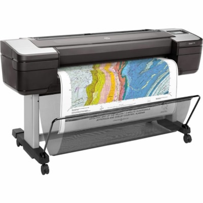 HP Designjet T1700 PostScript Imprimante grand format à jet d'encre - 44 po (1117,60 mm) Largeur d'impression - Couleur - 6 Couleur(s) - 26 Seconde Vitesse de couleur - 2400 x 1200 dpi - USB - Ethernet - Papier en rouleau, Massicot, Papier bond, Papier couché, Papier à grammage lour  PLOT 