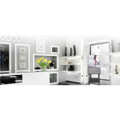 BenQ 65" Pantone® Validated Smart Signage - SL6502K - 65" (1651 mm) LCD - 4 GB - 32 GB HDD - 3840 x 2160 - Direct LED - 500 cd/m² - 2160p - HDMI - USB - SerialEthernet - Android  MNTR 