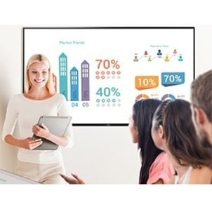 BenQ 4K UHD 65" Smart Signage ST6502 - 65" (1651 mm) LCD - 3 GB - 3840 x 2160 - Direct LED - 450 cd/m² - 2160p - HDMI - USB - SerialEthernet - Android 8.0 Oreo  MNTR 