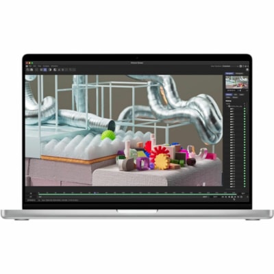 Apple MacBook Pro MW2W3C/A 14.2" Notebook - Apple M4 - 16 GB - 512 GB SSD - Canadian French Keyboard - Silver - Apple M4 Chip - 3024 x 1964 - macOS Sequoia - Apple - True Tone Technology, Liquid Retina Display - Front Camera/Webcam - 24 Hours Battery Run Time - IEEE 802.11ax Wireless LAN Standard  SYST 