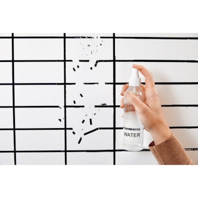 Post-it® Easy Erase Whiteboard Roll, 4'x3' - White Surface - White Sheet Color - Rectangle - 4" (101.60 mm) Length x 3" (76.20 mm) Width - Flexible, Stain Resistant, Easy Peel, Self-stick, Removable, Wipeable, Stain Proof - 1 Each WHITEBOARD SURFACE & SHEETS EE4X3