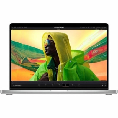 Apple MacBook Pro MW2W3C/A 14.2" Notebook - Apple M4 - 16 GB - 512 GB SSD - Canadian French Keyboard - Silver - Apple M4 Chip - 3024 x 1964 - macOS Sequoia - Apple - True Tone Technology, Liquid Retina Display - Front Camera/Webcam - 24 Hours Battery Run Time - IEEE 802.11ax Wireless LAN Standard  SYST 