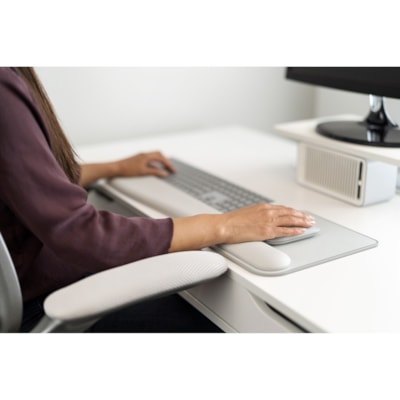 Kensington Wellness Monitor Stand With Fan - Up to 27" Screen Support - 198.42 lb (90000 g) Load Capacity - Steel DUAL-FAN WITH 2-SPEEDS SSUPPORTS MONITORS UP TO 27