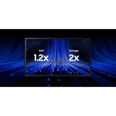 Samsung 85" UHD 4K Interactive Display - 85" (2159 mm) LCD Cortex A72 1.70 GHz - 3 GB DDR4 SDRAM - Infrared (IrDA) - Touchscreen - 16:9 Aspect Ratio - 3840 x 2160 - Edge LED - 350 cd/m² - 4,000:1 Contrast Ratio - 2160p - USB - HDMI - Bluetooth - Tizen 6.0  PERP 