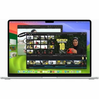 Apple MacBook Air MC6J4LL/A 15.3" Notebook - Apple M4 - 24 GB - 512 GB SSD - English (US) Keyboard - Silver - Apple M4 Chip - 2880 x 1864 - macOS Sequoia - Apple - True Tone Technology, In-plane Switching (IPS) Technology, Liquid Retina Display - Front Camera/Webcam - 18 Hours Battery Run Time - IEE LE M4 CHIP WITH 10-CORE CPU AN D 10-CORE GPU  24GB