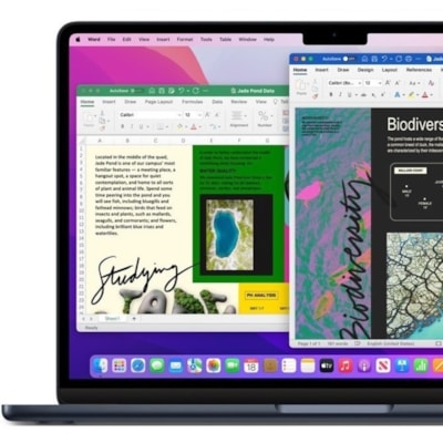 Apple MacBook Air MW1L3LL/A 15.3" Notebook - Apple M4 - 16 GB - 256 GB SSD - English (US) Keyboard - Midnight - Apple M4 Chip - 2880 x 1864 - macOS Sequoia - Apple - True Tone Technology, In-plane Switching (IPS) Technology, Liquid Retina Display - Front Camera/Webcam - 18 Hours Battery Run Time - I LE M4 CHIP WITH 10-CORE CPU AN D 10-CORE GPU  16GB