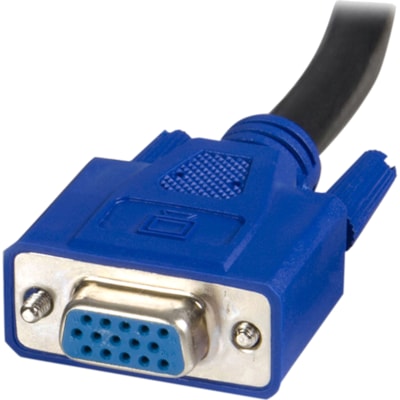 StarTech.com 6 ft 2-in-1 USB KVM Cable - for KVM Switch - 6 ft - 1 Pack omputers to a KVM Switch using  a single cable - 6f