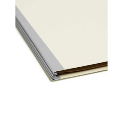 Smead - SafeSHIELD 2/5 Onglet coupé format légal Recyclé Chemise de classification - 8 1/2 po (215,90 mm) x 14 po (355,60 mm) - 3 po (76,20 mm) Extension - 2 x 2S Attache(s) - 2 po (50,80 mm) pour Dossier - Haut Position supérieure - Droite du centre Position d'onglet - 3 SAFESHIELD FASTENERS 3 DIVIDERS/3" EXPANSION