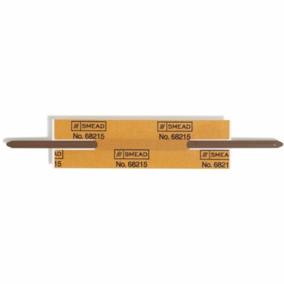 Smead - Fixations autocollantes - 2 po (50,80 mm) Size Capacity - pour Dossier - Renforcé, Autocollant, Résistantes - Brun - Acier - 100 / boîte 2" CAPACITY BROWN