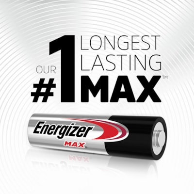 Energizer Max Alkaline AA Batteries - For Multipurpose, Digital Camera, Toy - AA - 1150 mAh - 1.5 V DC - 4 / Pack LONG LIFE ALKALINE 100% MERCURY FREE 1.5 VOLTS