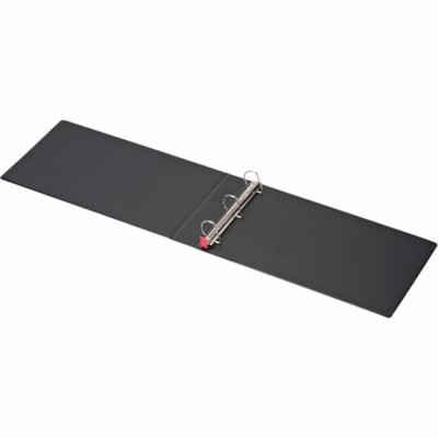 Cardinal® Premier EasyOpen Locking Slant-D Tabloid Binder - 2" (50.80 mm) Binder Capacity - Tabloid - 11" (279.40 mm) x 17" (431.80 mm) Sheet Size - 525 Sheet Capacity - 1 1/2" (38.10 mm) Spine Width - 3 Ring(s) - Fastener(s): D-Ring - Pocket(s): Inside Front & Back - Vinyl - Black - 2.62 lb (11 FORMAT BINDER 11X17 D-RING 2" CAPACITY BLACK  63% PCW