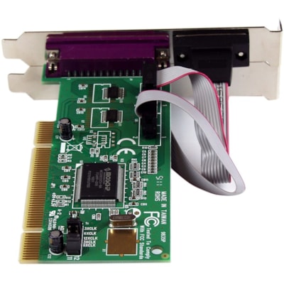 StarTech.com Rack SV431RACK - Format Low-Profile Carte enfichable - PCI - 1 x Nombre de ports parallèles externes - 1 x Nombre de ports série externes - 1 arallel Combo Card with 16550 UART - adaptateur sÃ