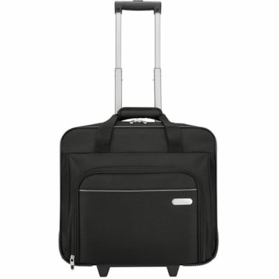 Targus Metro TBR003US Carrying Case (Roller) for 15.4" to 16" Notebook - Black  - Water Resistant - 1200D Polyester Body - Handle - 15.75" (400.05 mm) Height x 9" (228.60 mm) Width - 28 L Volume Capacity - 1 Each  CASE 