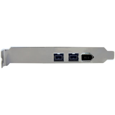 StarTech.com 3 Port 2b 1a 1394 PCI Express FireWire Card - Add 2 native FireWire 800 ports to your computer through a PCI Express expansion slot - pci express firewire card - pci express 1394a - pcie firewire card - pcie 1394 - 4 port firewire 400 card  CABL 