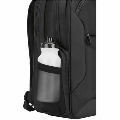 Targus Corporate Traveler CUCT02B Carrying Case Rugged (Backpack) for 10.5" to 16" Notebook - Black - Damage Resistant, Impact Resistant, Water Resistant Bottom, Impact Absorbing, Drop Resistant, Bump Resistant, Water Resistant, Shock Absorbing, Tear Resistant, Crash Resistant - Polyester Body - Che  