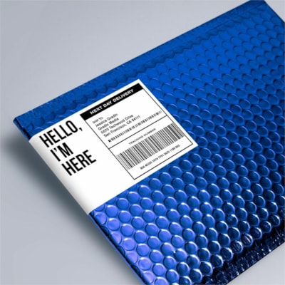 Avery® White Rectangle Labels with Sure Feed(tm) TechnologyTrueBlock® 3-1/2" x 5" , for Laser and Inkjet Printers - 3 1/2" (88.90 mm) Height x 5" (127 mm) Width - Permanent Adhesive - Rectangle - Laser - Matte - White - Paper - Permanent Adhesive, Jam Resistant, Curl Resistant, Smudge Res 5X3-1/2 4/SHT 400/BOX 