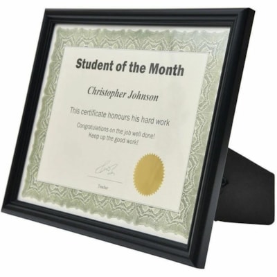St. James® Gioche Certificates with Gold Seals - 24 lb (10886.22 g) Basis Weight - 8.50" (215.90 mm) Width x 11" (279.40 mm) Length - Inkjet, Laser Compatible - Green - 25 / Pack  W/GOLD IMPRINTABLE SEALS PK/25 RECYCLED W/ 30% PCW
