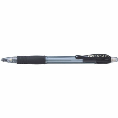 G2 Mechanical Pencil - 0.5 mm Lead - Refillable - Black Barrel - 1 Dozen BLACK 