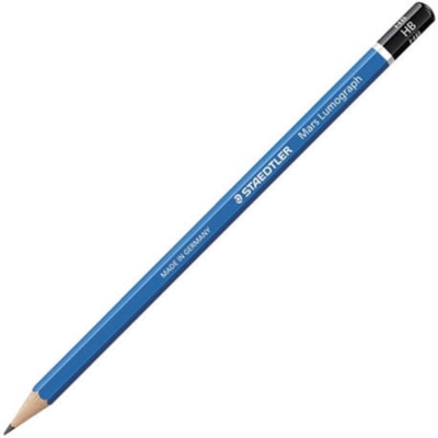 Staedtler Mars Lumograph Drawing/Sketching Pencils - 2 mm (0.08") Lead - HB - 1 Each BONDED IN CEDAR WOOD GRAPHITE LEAD LUMOGRAPH PRE-SHARPENED