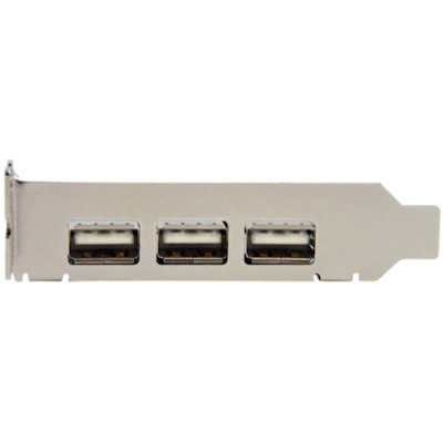 StarTech.com 4-port PCI Express LP USB Adapter Card - Add 4 USB 2.0 ports to your low profile/small form factor computer through a PCI Express expansion slot - pci express usb 2.0 card - pci-e usb 2.0 card - pcie usb 2.0 card  BOPT 