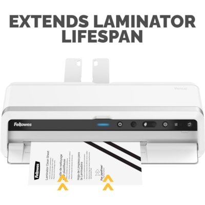 Fellowes Laminator Cleaning Sheets 10pk - White - 10 / Pack 10 PACK 