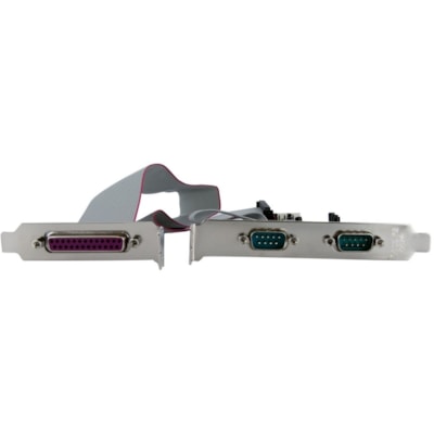 StarTech.com 2S1P PCIe Parallel Serial Combo Card - Add 1 parallel port and 2 RS-232 serial ports to your standard or low-profile computer through a PCI Express expansion slot - pci express serial parallel card - pci express serial card - pci express parallel card - pcie serial parallel - pci expres OEXCD 
