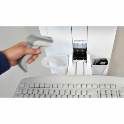 Ergotron StyleView 60-609-216 Lift for Flat Panel Display, Keyboard, Monitor - White - 24" Screen Support - 33 lb (14968.55 g) Load Capacity - 75 x 75, 100 x 100 - VESA Mount Compatible - Steel FT  PATIENT ROOM (WHITE) 
