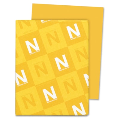 Astrobrights - Papier couleur - Or Galaxie - format lettre - 8 1/2 po (215,90 mm) x 11 po (279,40 mm) - 24 lb (10886,22 g) Poids de Base - Lisse - Green Seal - Sans acide, Sans lignine - Doré - 500 / Ramette FSC LASER JET D'ENCRE GARANTIE GALAXY GOLD