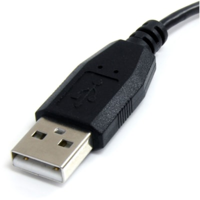 StarTech.com 3 ft Micro USB Cable - A to Left Angle Micro B - Charge or sync your Micro-B USB devices with the cable out of the way BADAP 