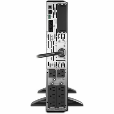APC by Schneider Electric Smart-UPS X SMX2200RMLV2U 2200 VA Rack-mountable UPS - 2U Rack-mountable - 3 Hour Recharge - 10 Minute Stand-by - 120 V Input - 120 V AC Output - Sine Wave - Serial Port - USB - 2 x NEMA 5-20R, 6 x NEMA 5-15R Receptacle(s) - 8 x Battery/Surge Outlet  