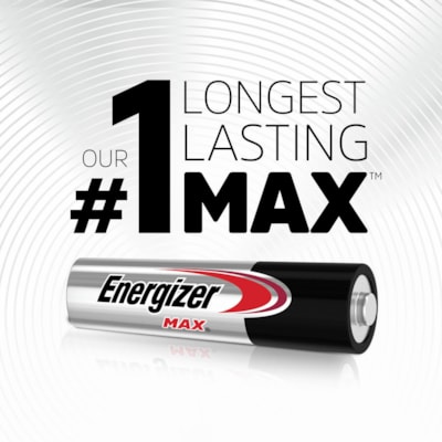 Energizer MAX Alkaline AAA Batteries - For Multipurpose - AAA - 1.5 V DC - 16 / Pack  