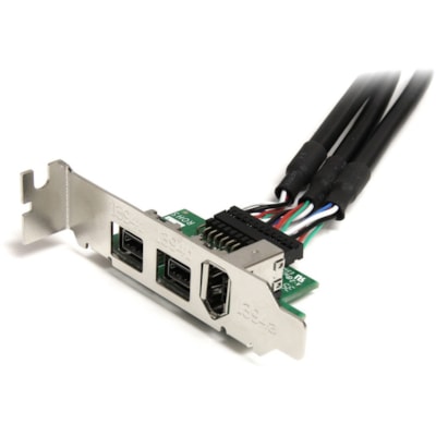 StarTech.com 3 Port 2b 1a 1394 Mini PCI Express FireWire Card Adapter - Add 2 FireWire-800 and 1 FireWire-400 port through a Mini PCI Express slot ress FireWire Card Adapter FireWire 800)