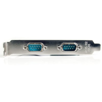 StarTech.com 2 Port PCI RS422/485 Serial Adapter Card with 161050 UART - Add two RS422/485 serial ports through a standard or low profile PCI expansion slot - pci serial card - rs422 serial card - rs485 serial card - dual port serial card - 2 port rs422 pci card  CTLR 